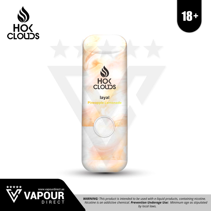 Hok Clouds Pineapple Lemonade 3mg 9,900 Puffs