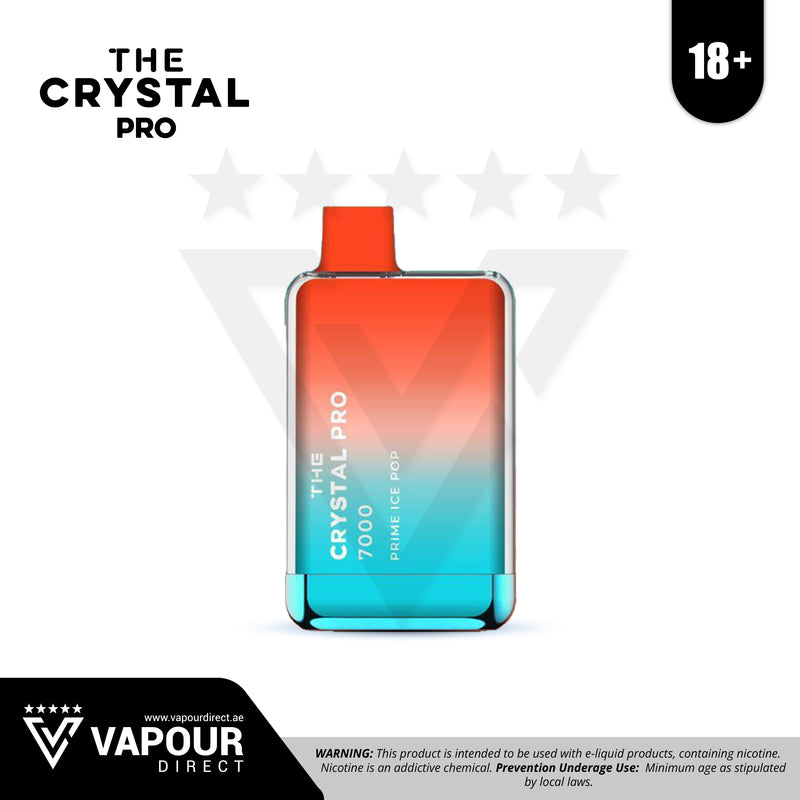 The Crystal Pro 7000 Puffs 20mg - Prime Ice Pop