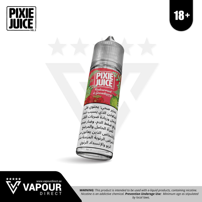 Pixie Juice Redcurrant Gooseberry 3mg 60ml