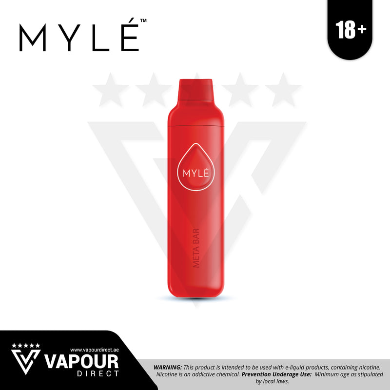 Meta Bar by Myle - Red Apple 2500 Puffs 20mg