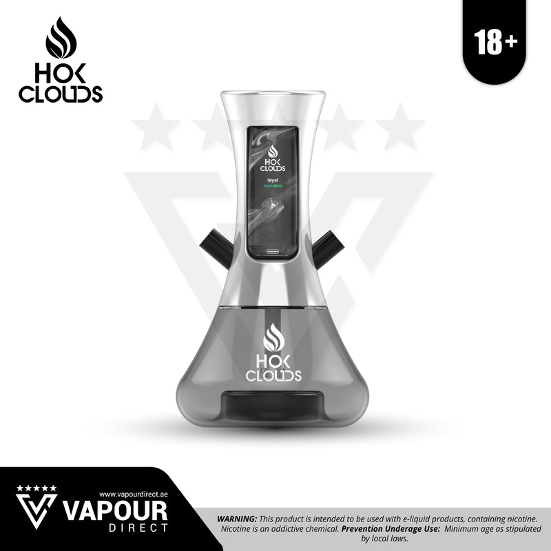 Hok Clouds E-Shisha Silver