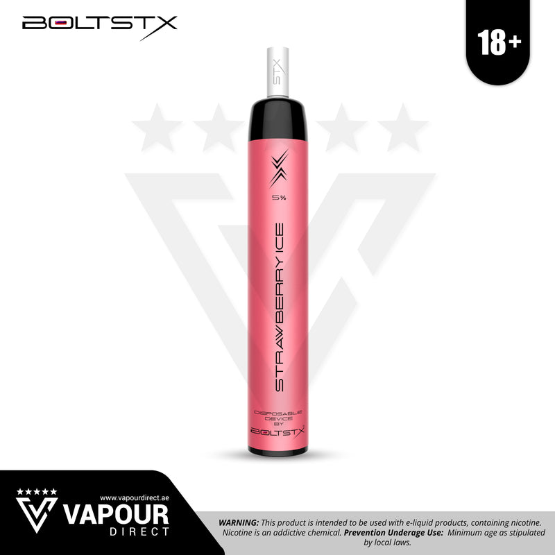 STX Strawberry Ice 50mg 3500 Puffs By Boltstix