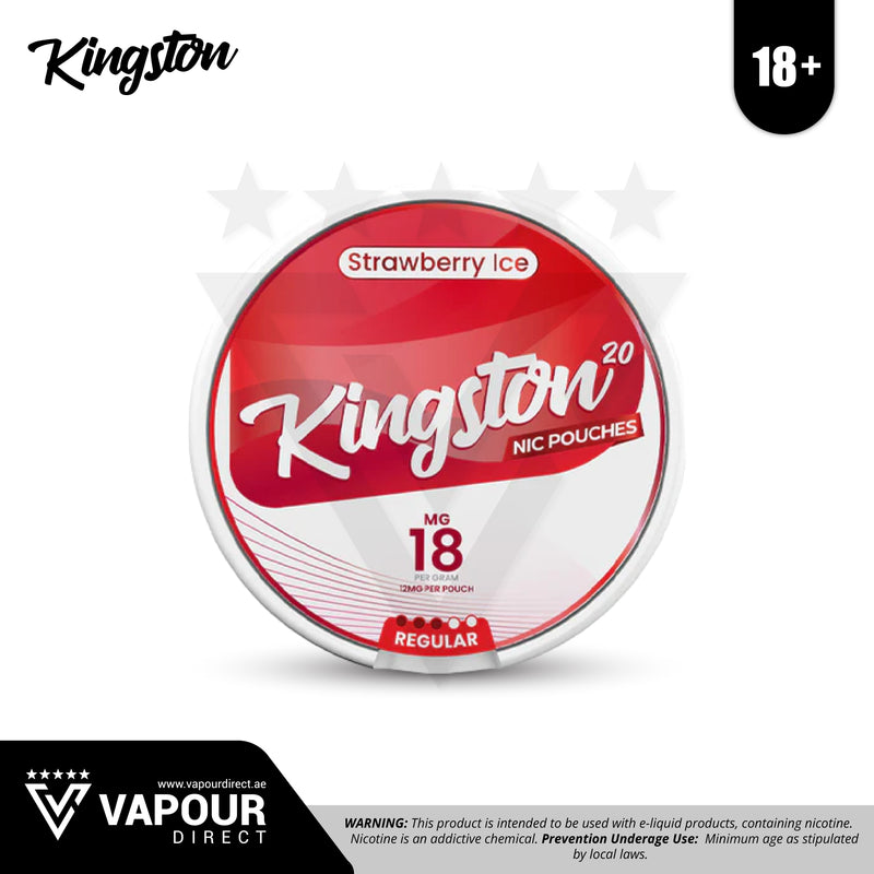 Kingston Strawberry Ice Nicotine Pouch / Snus 18mg