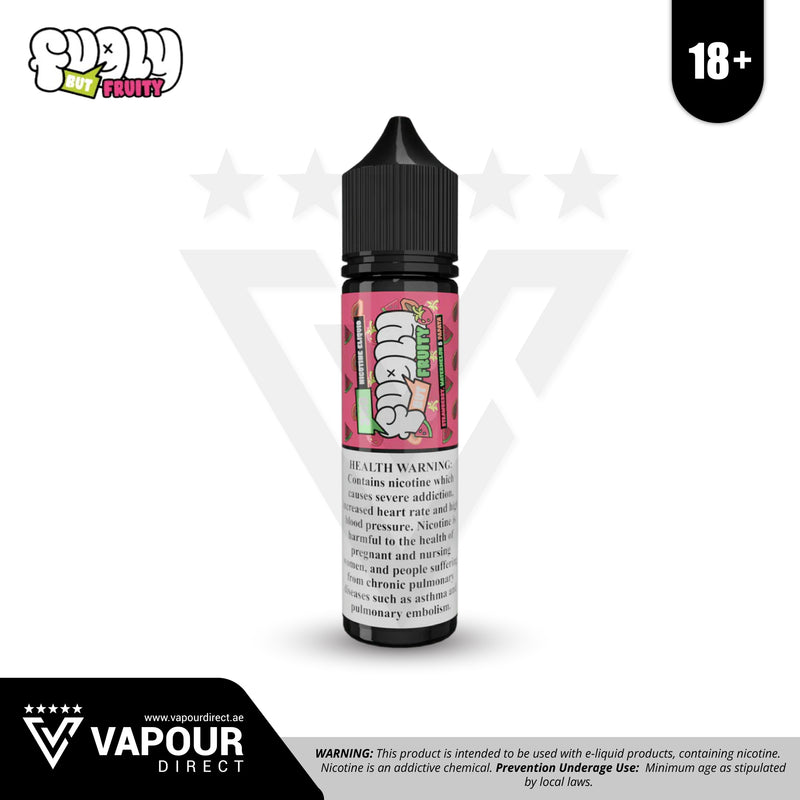 Fugly But Fruity Strawberry Watermelon Papaya 3mg 60ml