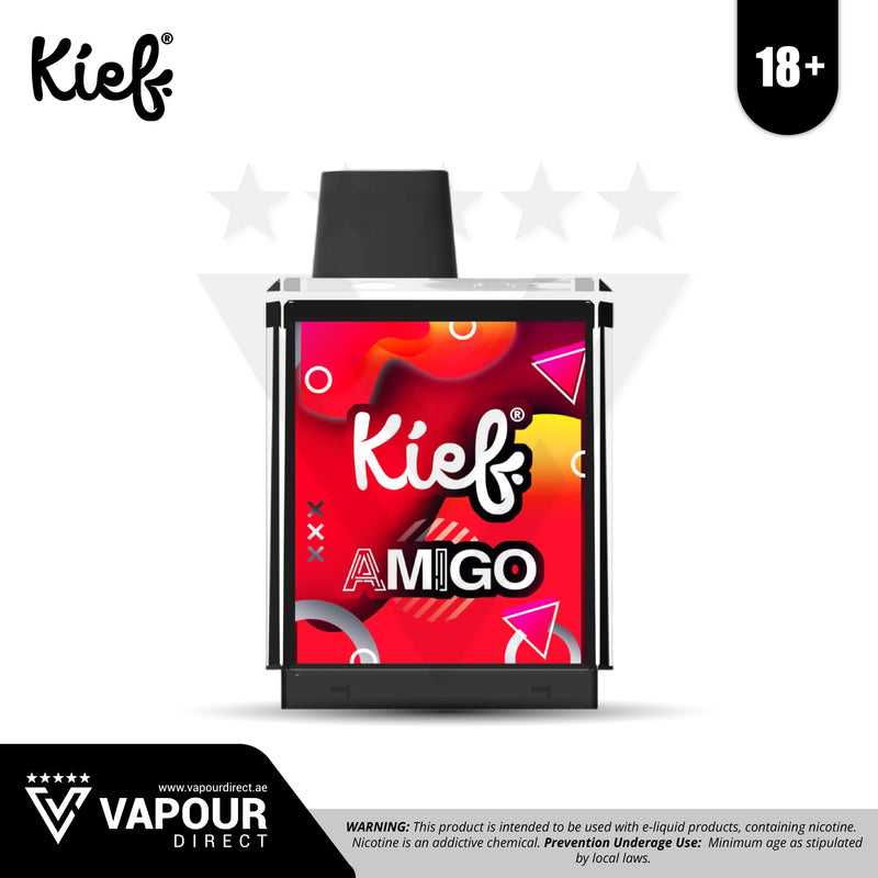 Kief Amigo Pods Watermelon Ice 8000 Puffs 20mg