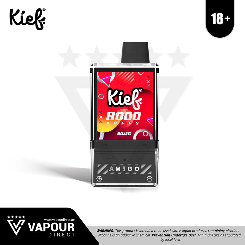 Kief Amigo Kit Watermelon Ice 8000 Puffs 20mg