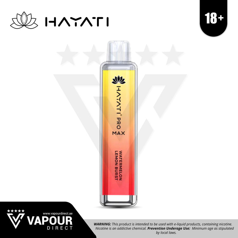 Hayati Pro Max Watermelon Lemon Burst 20mg 4000 Puffs