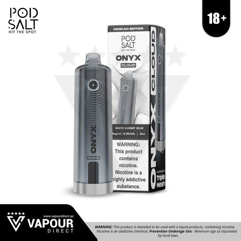 Pod Salt Onyx Cloud White Gummy Bear 5mg 25000 Puff