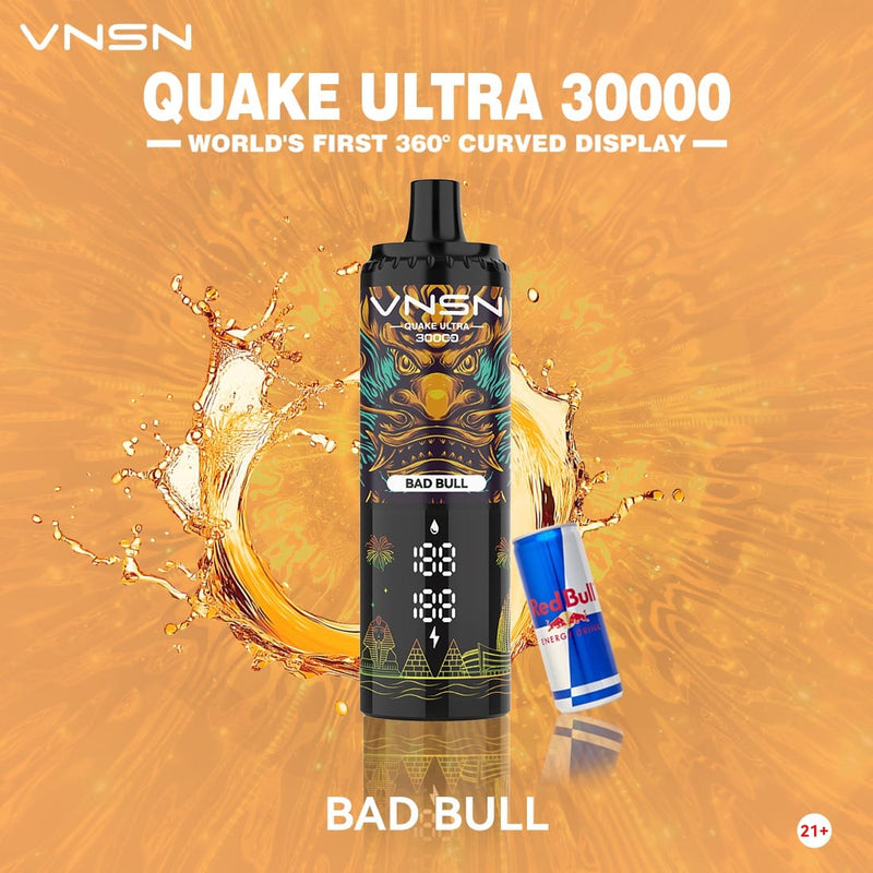 VNSN Quake Ultra Bad Bull 30000 Puffs 50mg by VNSN Quake Ultra