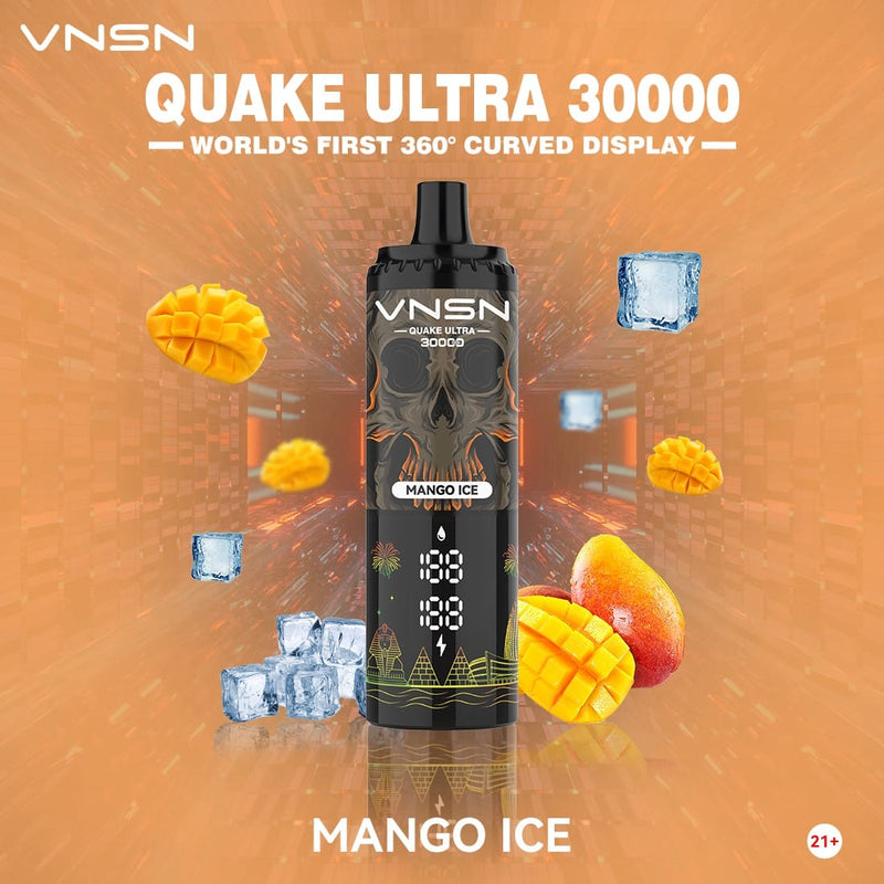 VNSN Quake Ultra Mango Ice 30000 Puffs 50mg by VNSN Quake Ultra