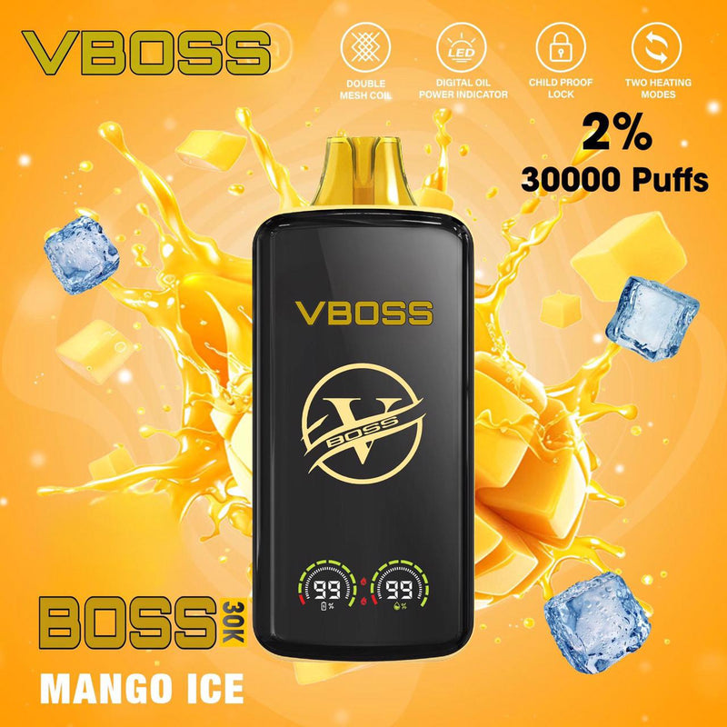 V Boss Mango Ice 30000 Puffs 20mg