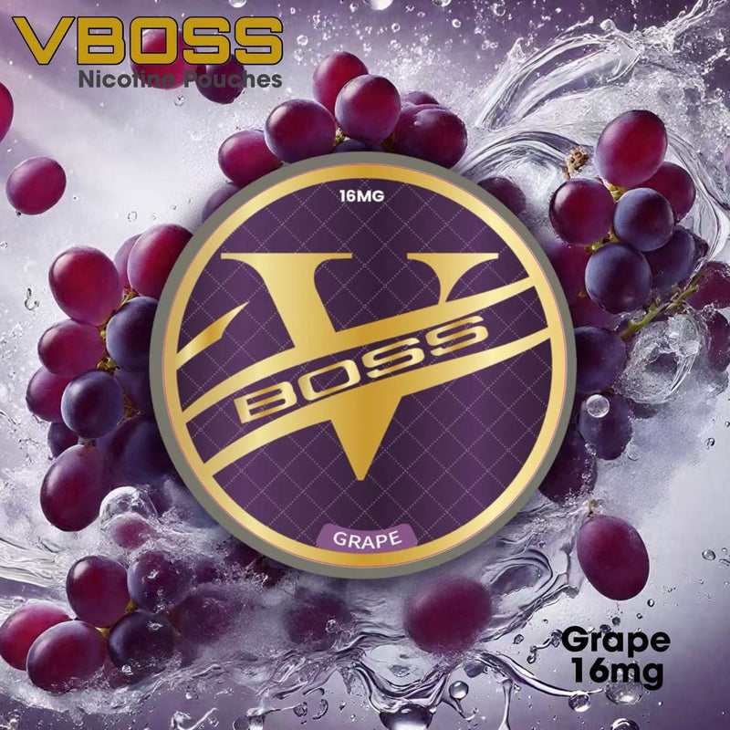 V Boss Grape Nicotine Pouch / Snus 16mg