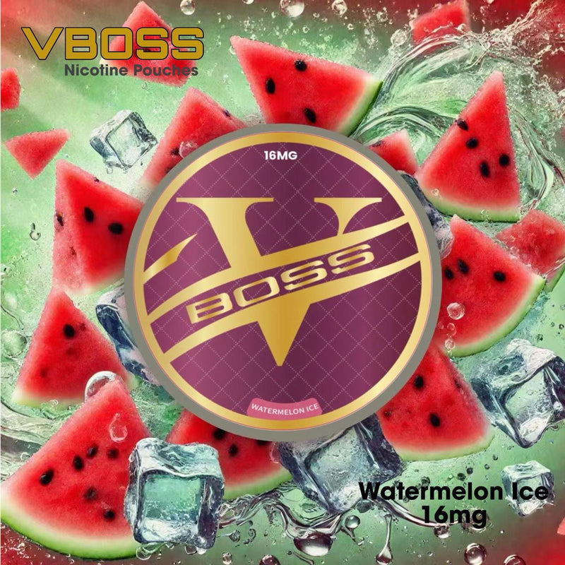 V Boss Watermelon Ice Nicotine Pouch / Snus 16mg
