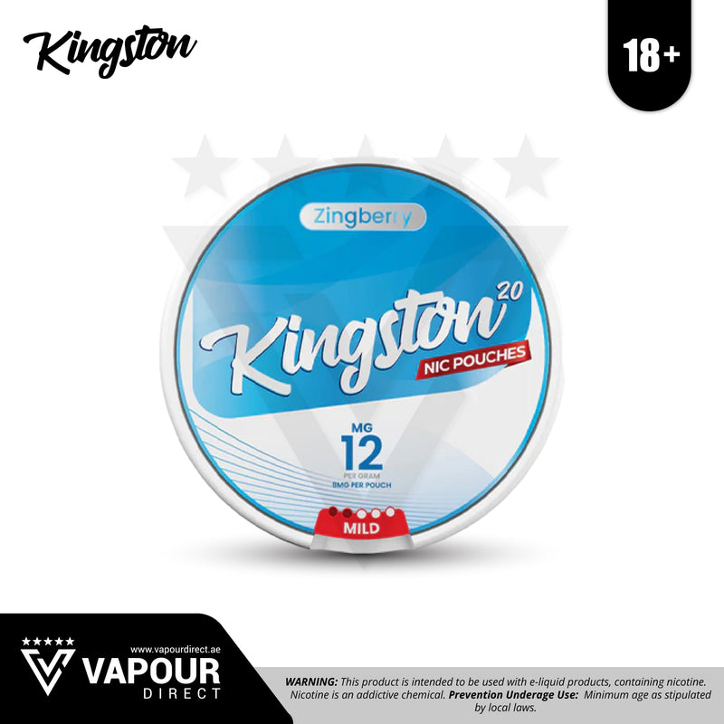 Kingston Zingberry Nicotine Pouch / Snus 12mg