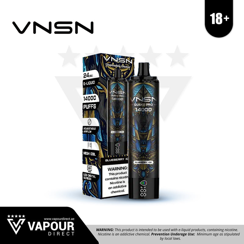 VNSN Disposable Blueberry Ice 14000 Puffs 50mg