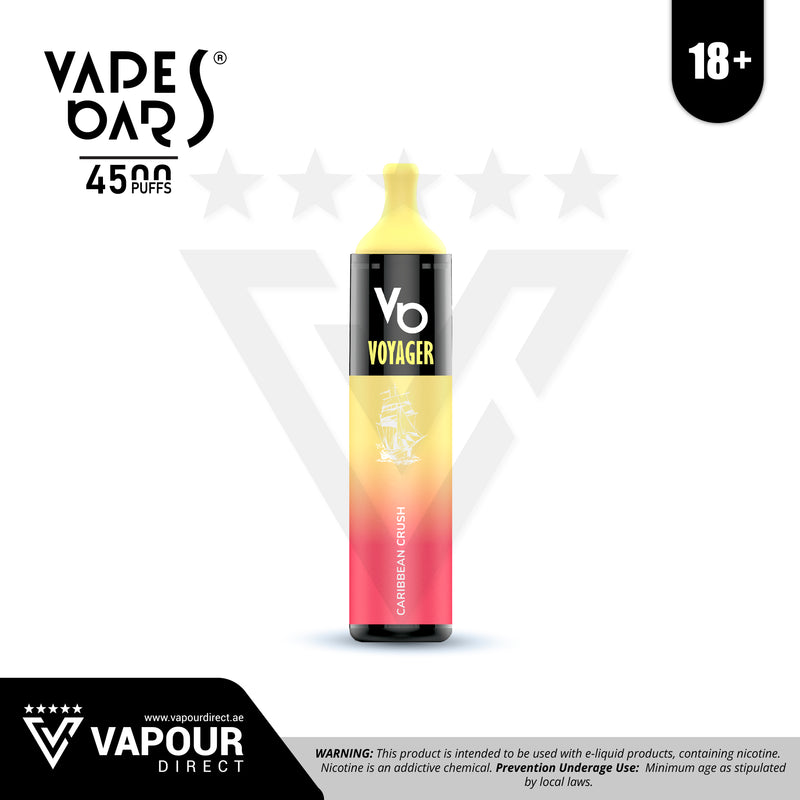 Vapes Bars Voyager Carribean Crush 50mg 4500 Puffs