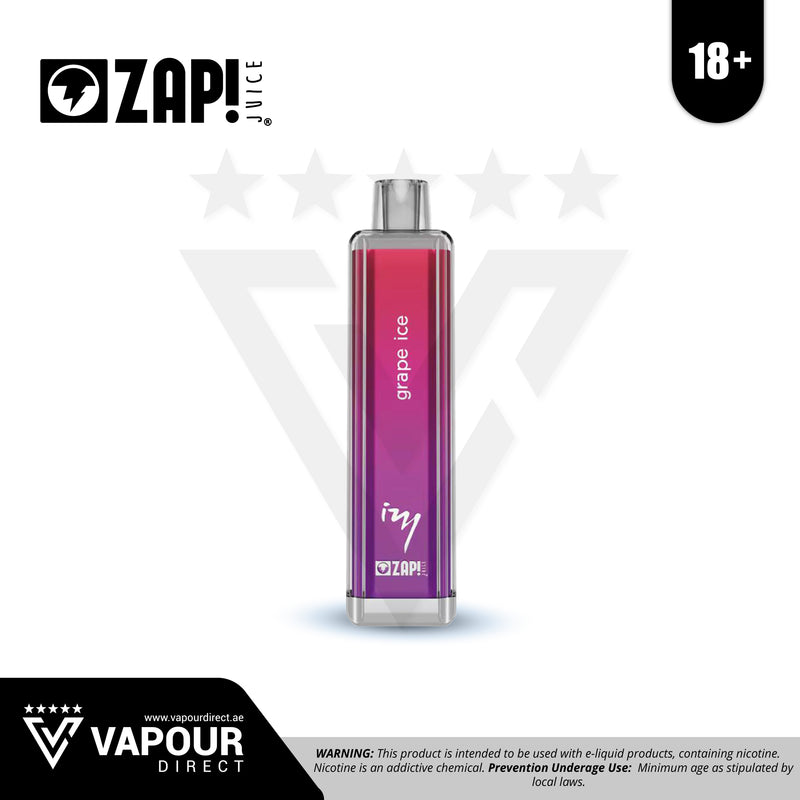 Izy Vape By Zap Juice - Grape Ice 8000 Puff 50mg