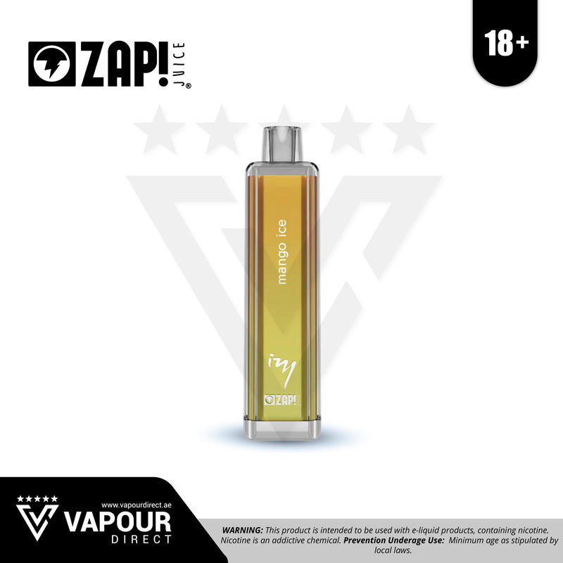 Izy Vape By Zap Juice - Mango Ice 8000 Puff 50mg