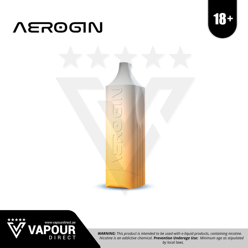 Aerogin 50mg 8000 Puffs - Orange Soda