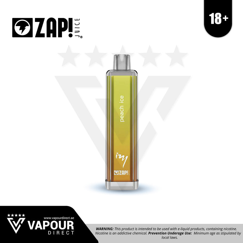 Izy Vape By Zap Juice - Peach Ice 8000 Puff 50mg