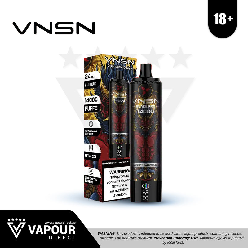 VNSN Disposable Strawberry Watermelon Ice 14000 Puffs 50mg