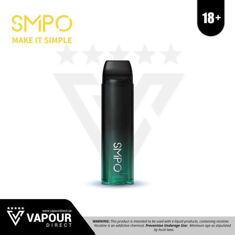 SMPO CP01 Rechargeable Kit with Pod Straw Lush Gum