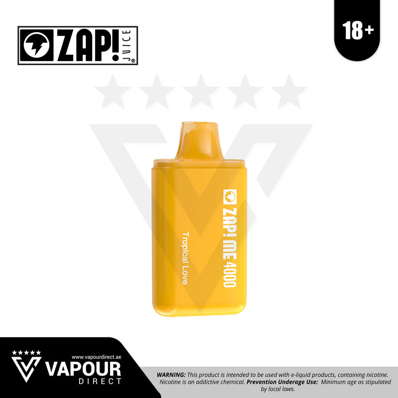 Zap Me Disposables by Zap Juice 4000 Puffs 50mg - Tropical Love