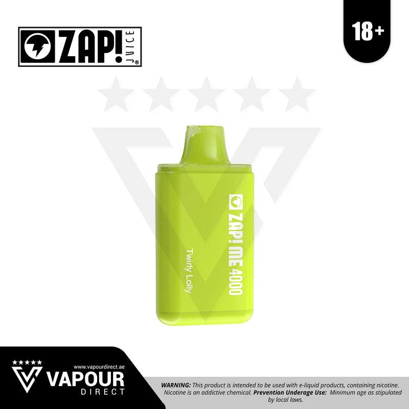 Zap Me Disposables by Zap Juice 4000 Puffs 50mg - Twirly Lolly
