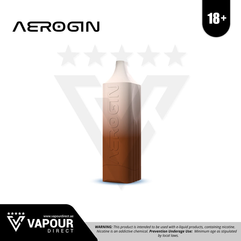 Aerogin 50mg 8000 Puffs - Vanilla Latte