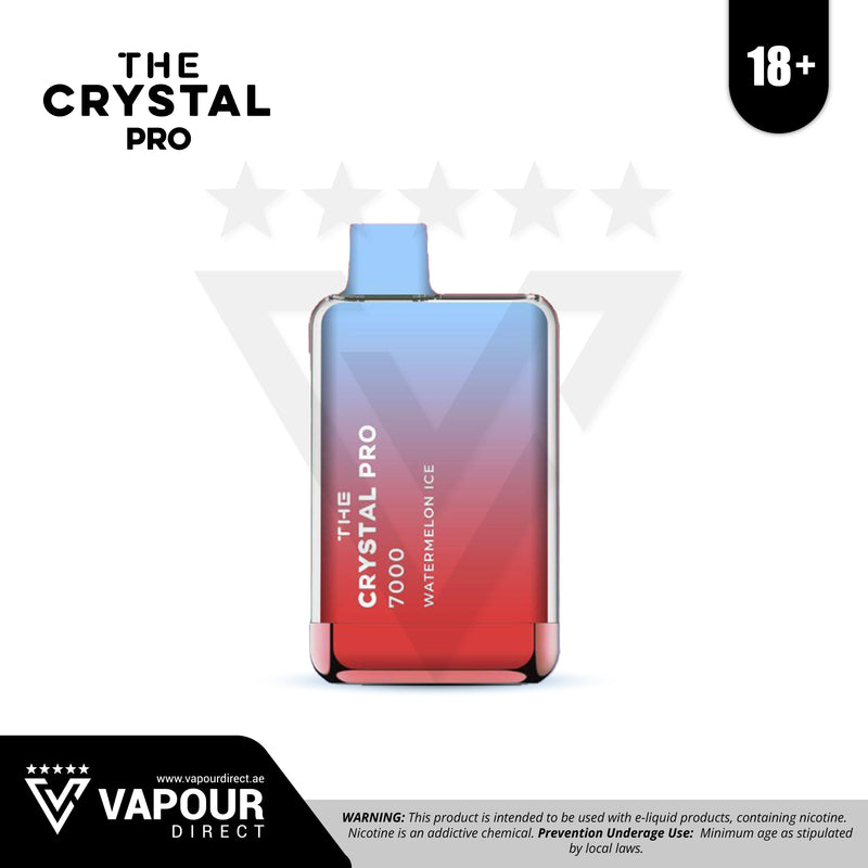 The Crystal Pro 7000 Puffs 20mg - Watermelon Ice