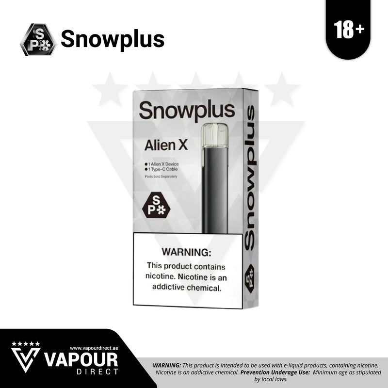 Snowplus Closed Pod System Alien X - Nebula Black