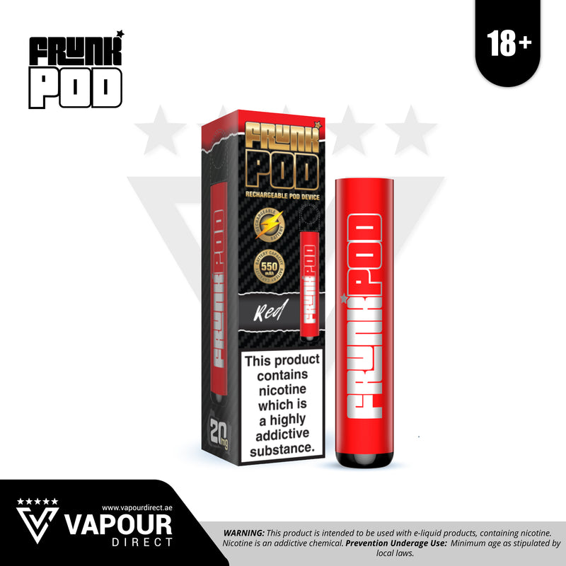 Frunk Pod Rechargeable Device - Red