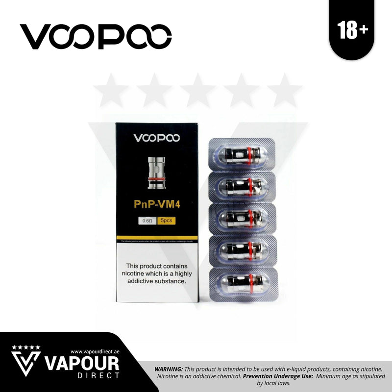 Voopoo PnP Replacement Coil VM4 0.6ohm ( 5 PC )