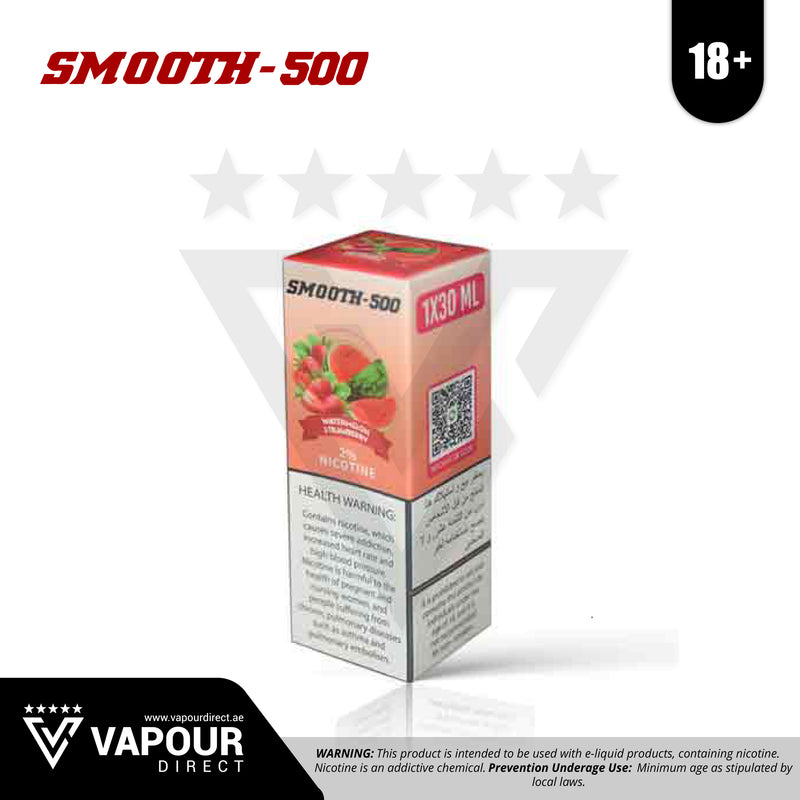 Smooth 500 Saltnic 20mg 30ml - Watermelon Strawberry