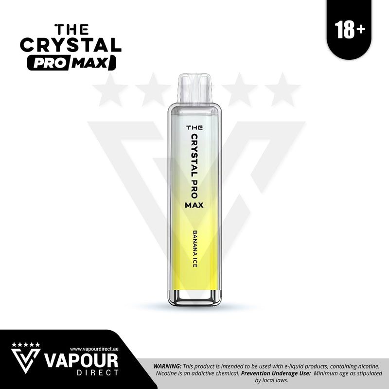 The Crystal Pro Max 4000 Puffs 20mg - Banana Ice
