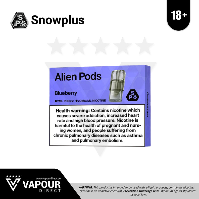 Snowplus Alien Pods - Blueberry
