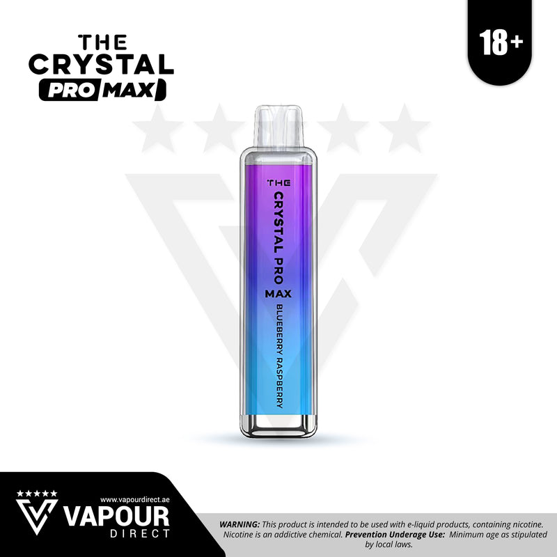 The Crystal Pro Max 4000 Puffs 20mg - Blueberry Raspberry