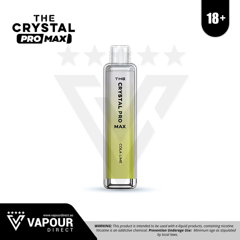 The Crystal Pro Max 4000 Puffs 20mg - Cola Lime