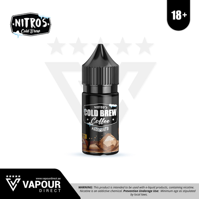 NITROS COLD BREW - Macchiato 25mg 30ml Vapour Direct UAE NITROS COLD BREW - Macchiato 25mg 30ml Vapour Direct UAE