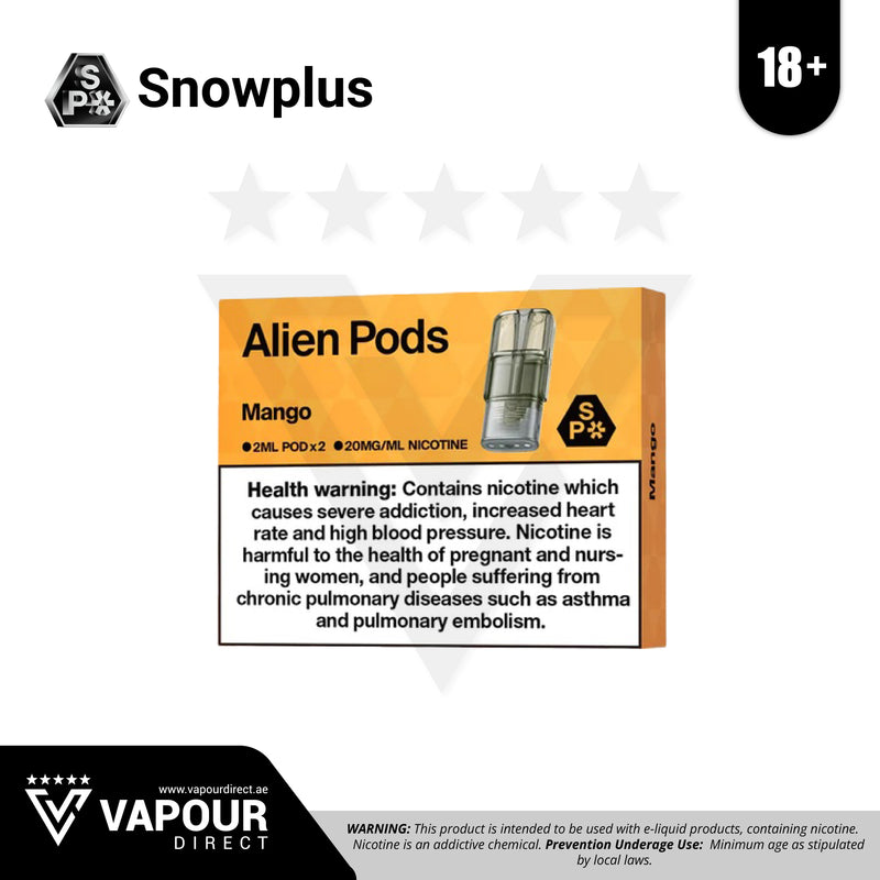 Snowplus Alien Pods - Mango 20mg