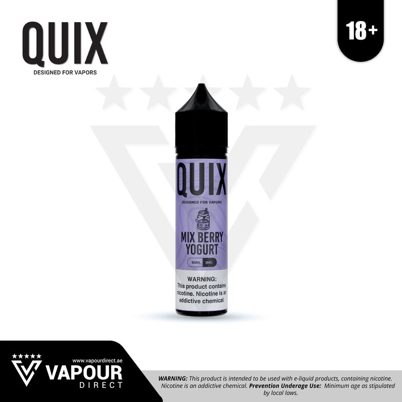 QUIX - Mix Berry Yogurt 3mg 60ml