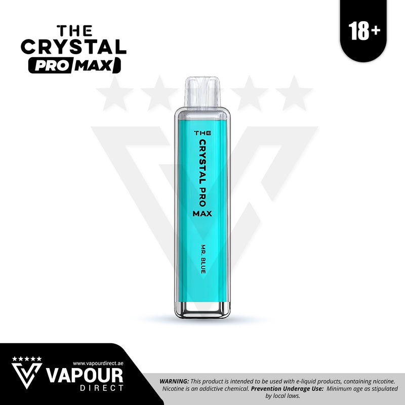 The Crystal Pro Max 4000 Puffs 20mg - Mr. Blue
