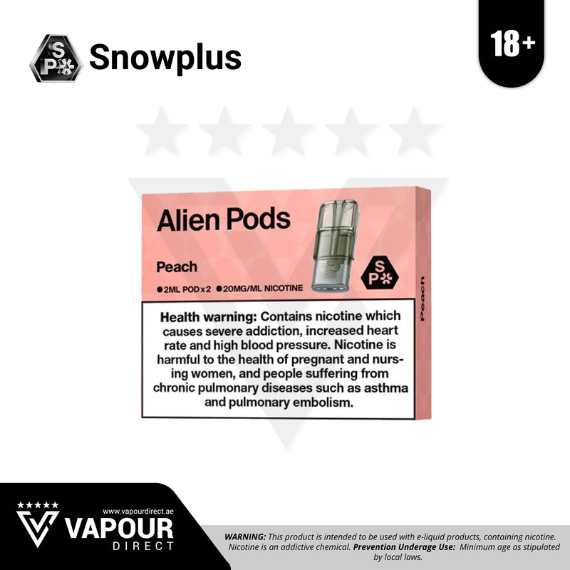 Snowplus Alien Pods - Peach