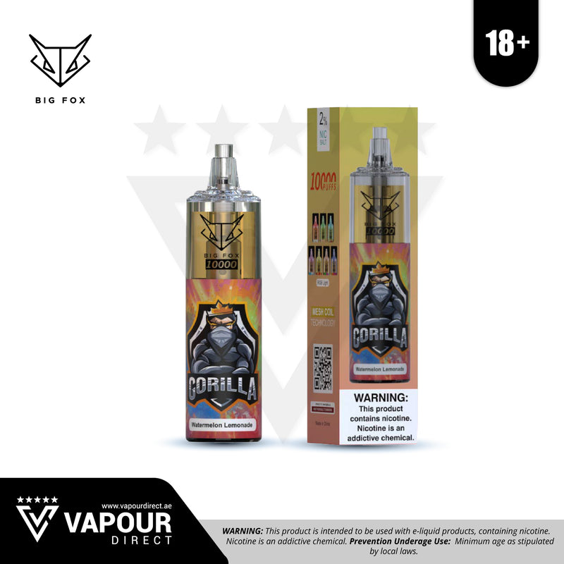 Big Fox Tornado 10000 Puffs - Watermelon Lemonade 20mg