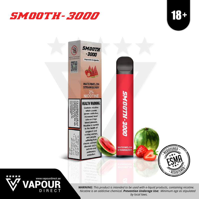 SMOOTH-3000 2% - Watermelon Strawberry